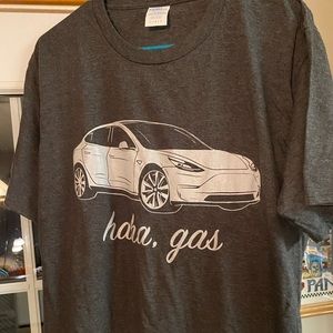 Tesla shirt, brand new